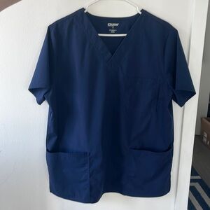 Navy scrubs, medium